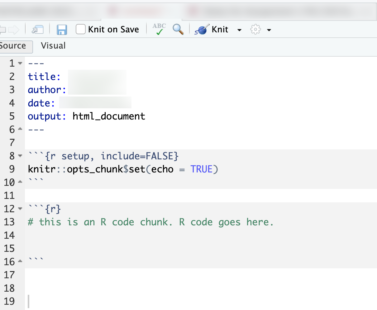 RMarkdown file prepared for use with \textbf{R} code from the \emph{chapter2.r} script. Replace the placeholder text inside the \textbf{R} code chunk with your own analysis code. Any content within a code chunk (delimited by triple backticks) is treated as \textbf{R} code.